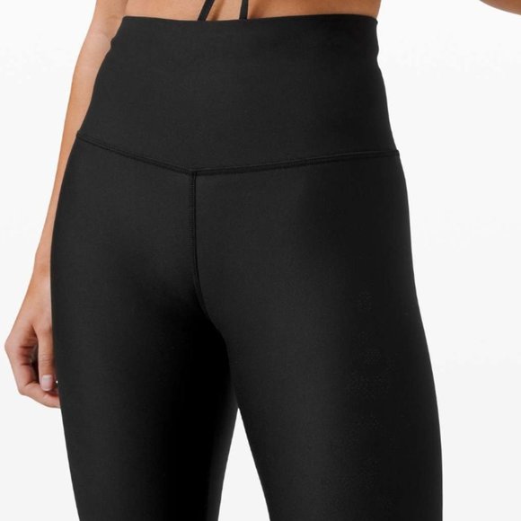 Nwt Lululemon  28" mapped out Tight 28" black SenseKnit *camo* - Picture 4 of 8